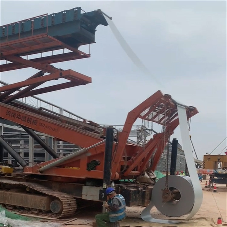 Jack Mounted Standing Seam Roof Roll Forming Machine Produce On Job Site